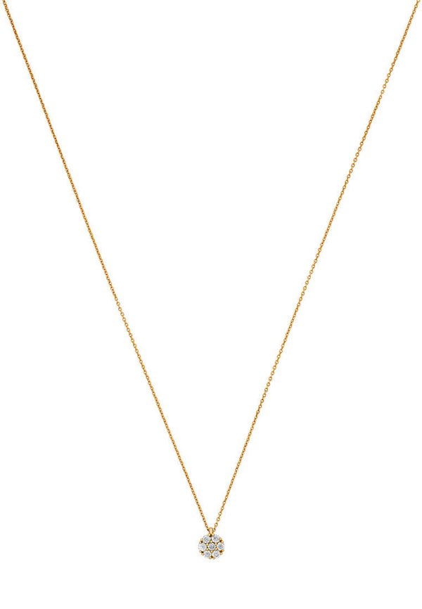 Halskette - gelbgoldfarben