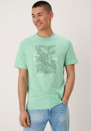 T-shirt imprimé - light green placed