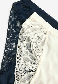 Next 2 PACK HIGH LEG - Klasični kroj - navy blue cream