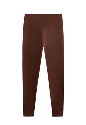 COMFORTLUX HIGH-RISE ANKLE-LENGTH - Legíny - mottled brown