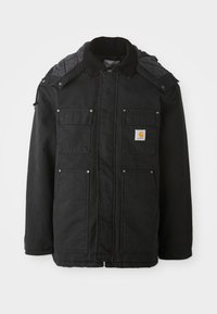 AMBEL COAT DEERFIELD - Veste légère - black/black stone washed