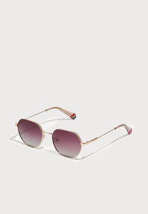 Polaroid UNISEX - Lunettes de soleil - gold-coloured/violet
