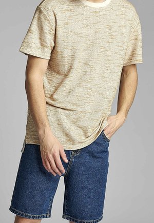 T-Shirt print - beige
