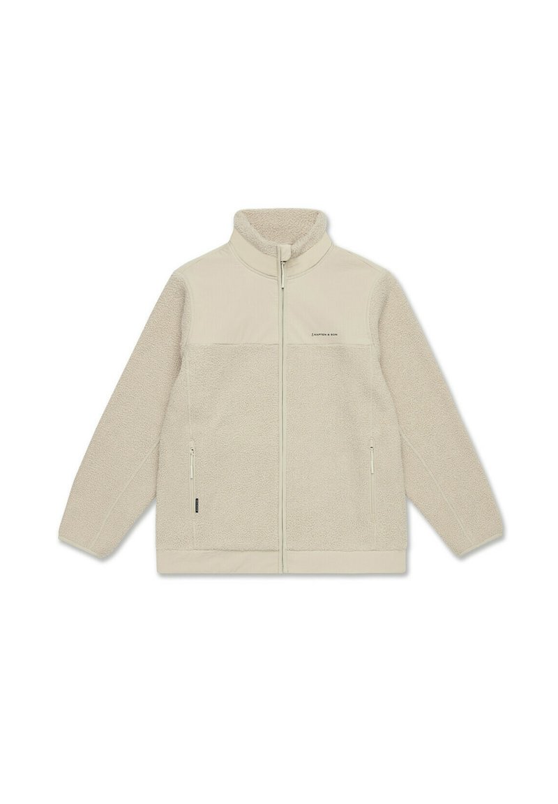 Veste Polaire Teddy Kapten & Son - Polaire Douce En Peluche, Unisexe, Poches Zippées, Taille Réglable