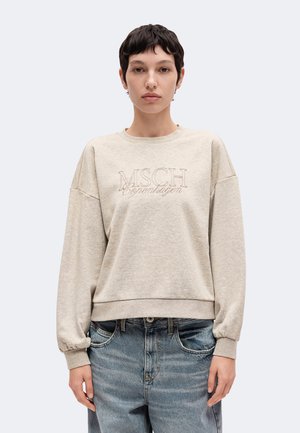 MSCH Copenhagen, BRIENA LOGO  - Суитшърт - warm light grey melange