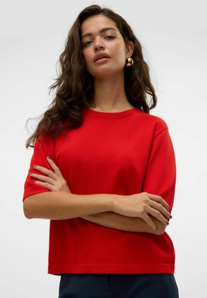 T-shirts basic - high risk red