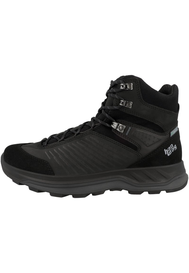 Hanwag MID ES - Hiking shoes - black asphalt