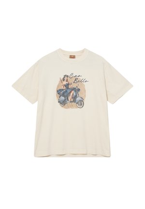 Mos Mosh Gallery, MMGCIAO O-SS TEE - Print T-shirt - ecru