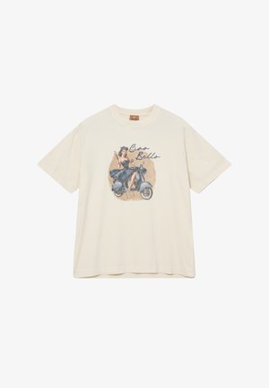 Mos Mosh Gallery, MMGCIAO O-SS TEE - Print T-shirt - ecru