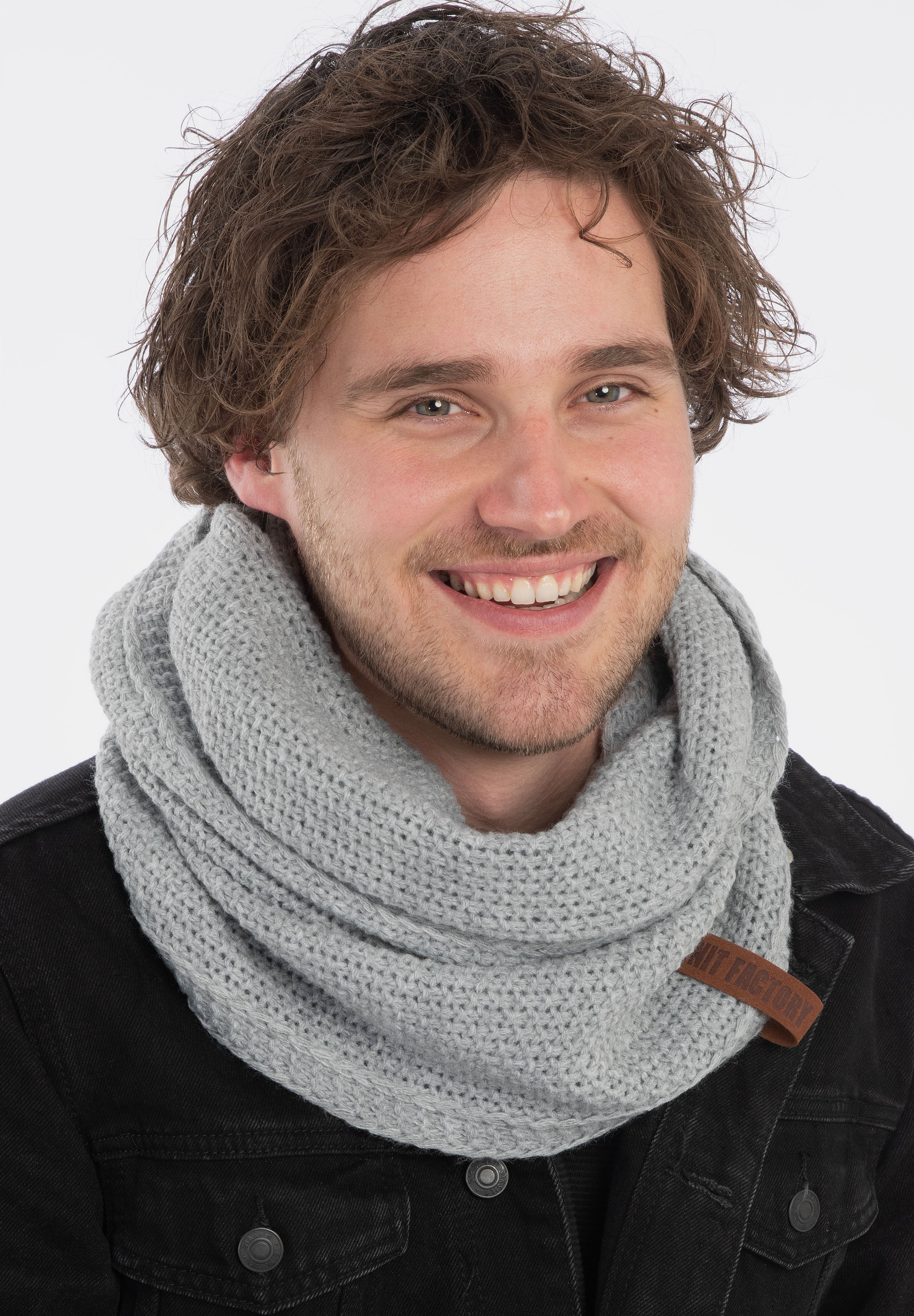 Knit Factory COCO - Snood - light grey - Zalando