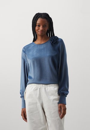 VILA VIKENCA ROSE - Μπλούζα - coronet blue