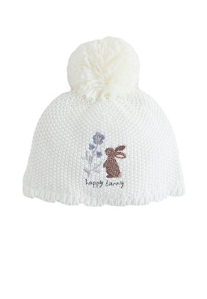 EMBROIDERED BUNNY CHARACTER - Megzta kepurė - cream