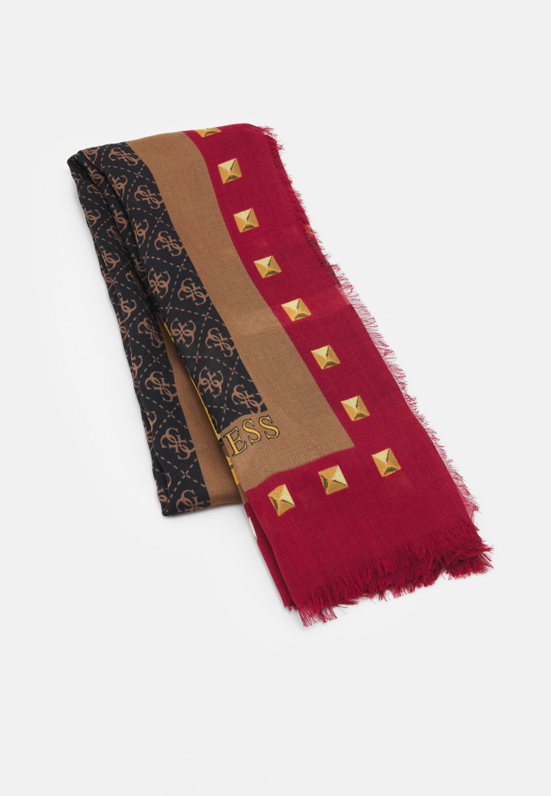 Guess Katey Kefiah Foulard Red Zalando Co Uk