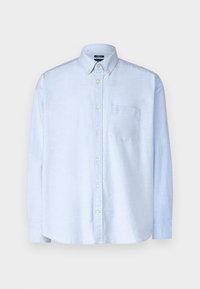 STANDARD FIT OXFORD LOGO - Marškiniai - light blue