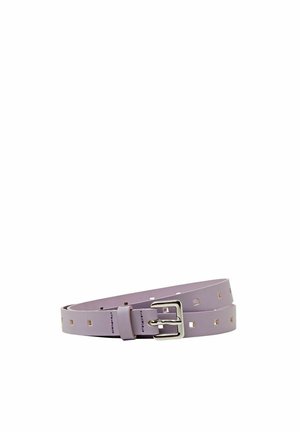 MIT ECKIGER LOCHUNG - Pasek - lilac