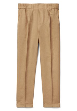 United Colors of Benetton CROPPED - Pantalon classique - camel