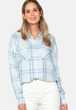 LolaLiza CHECKED  - Button-down blouse - blue pastel
