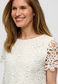s.Oliver BLACK LABEL VERKÜRZTES  - Bluse - creme