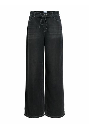 Object, OBJROSIE MW WIDE JEANS NOOS - Wide leg - black