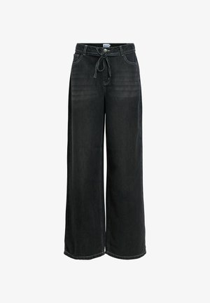 Object, OBJROSIE MW WIDE JEANS NOOS - Wide leg - black