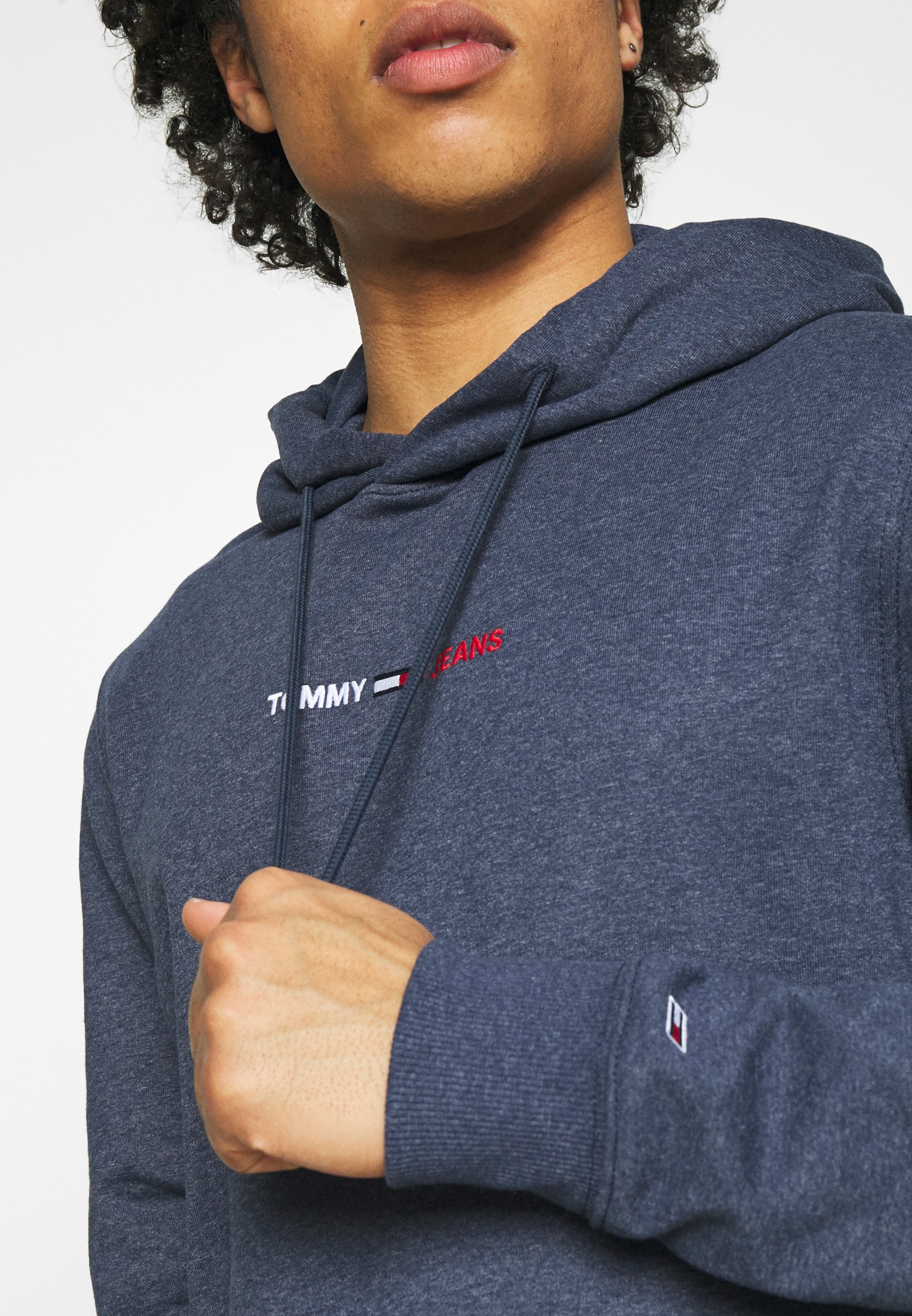 Tommy Jeans STRAIGHT LOGO HOODIE 
