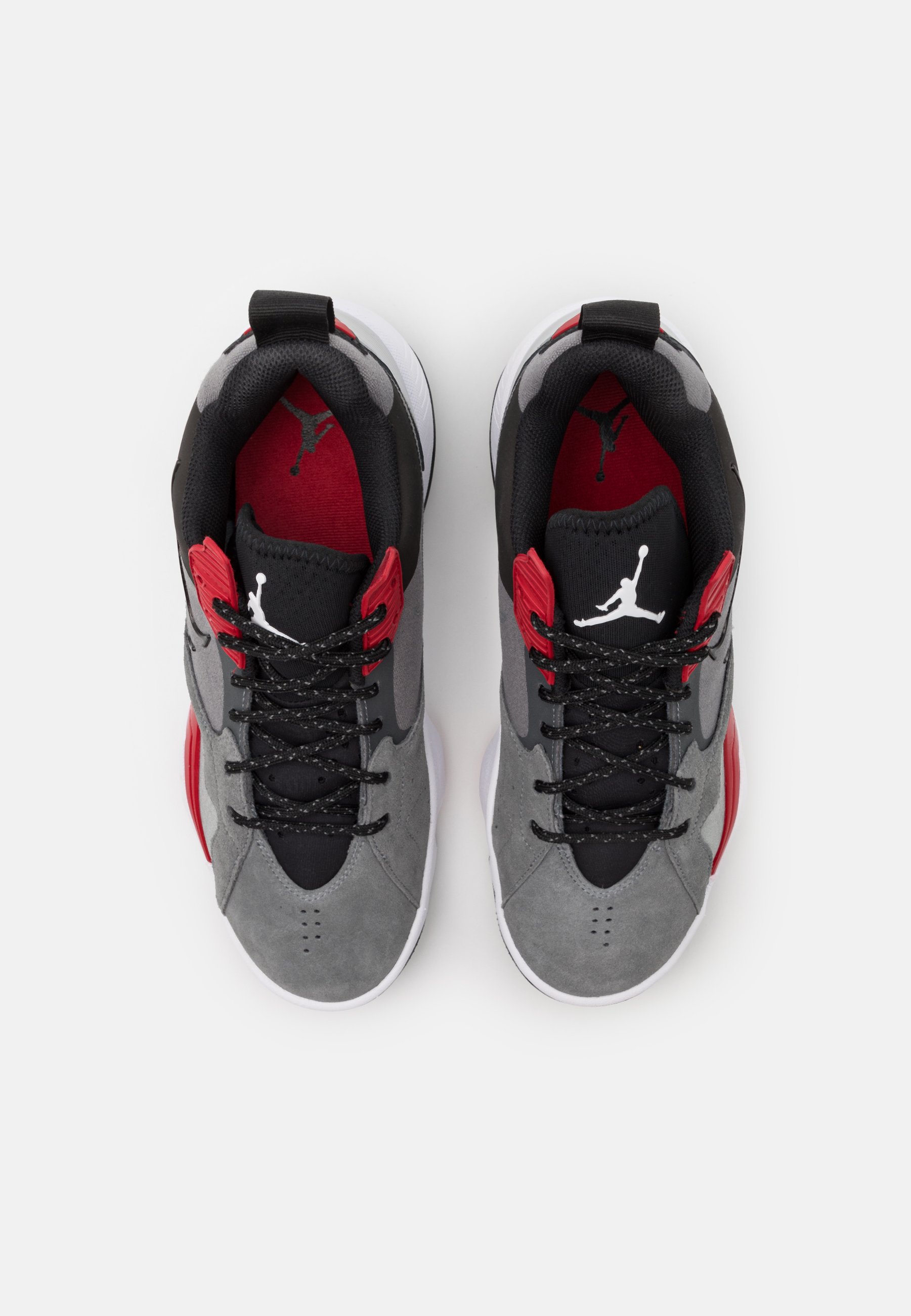 Jordan ZOOM '92 - Zapatillas altas - smoke grey/black/gym red/white/gris -  Zalando.es