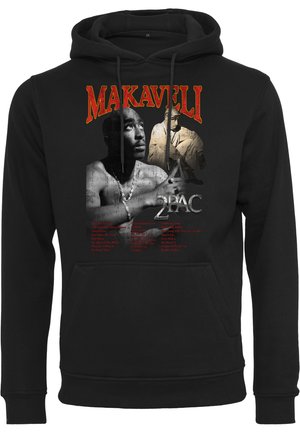 TUPAC MAKAVELI - Kapuzenpullover - black