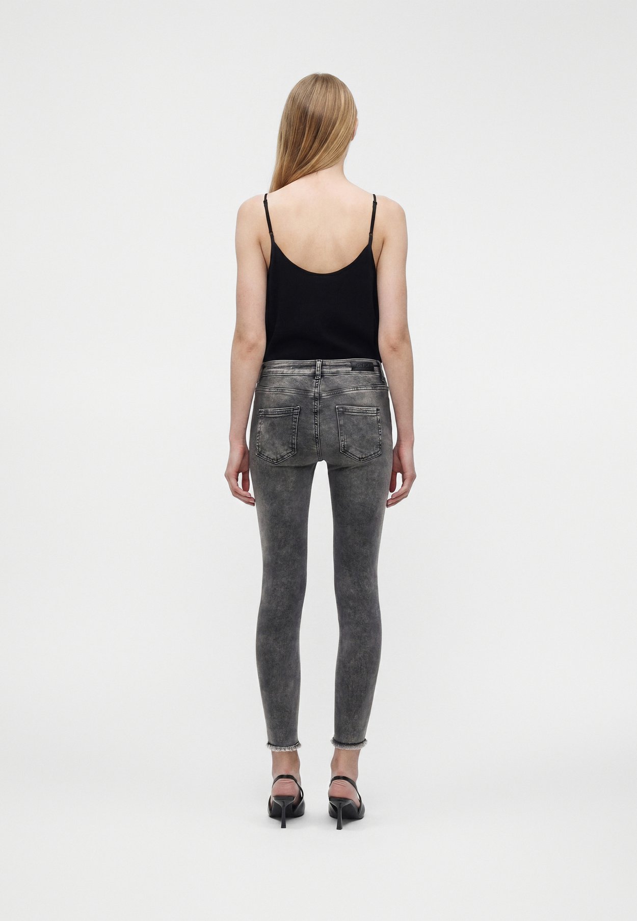 Skinny fit ONLBLUSH Mid waist Ankle length