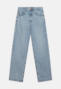 Neselectat, light blue bleached denim