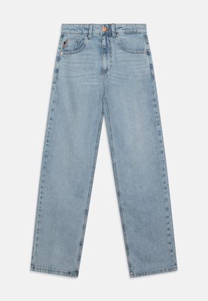 NKFROSE - Straight leg jeans - light blue bleached denim