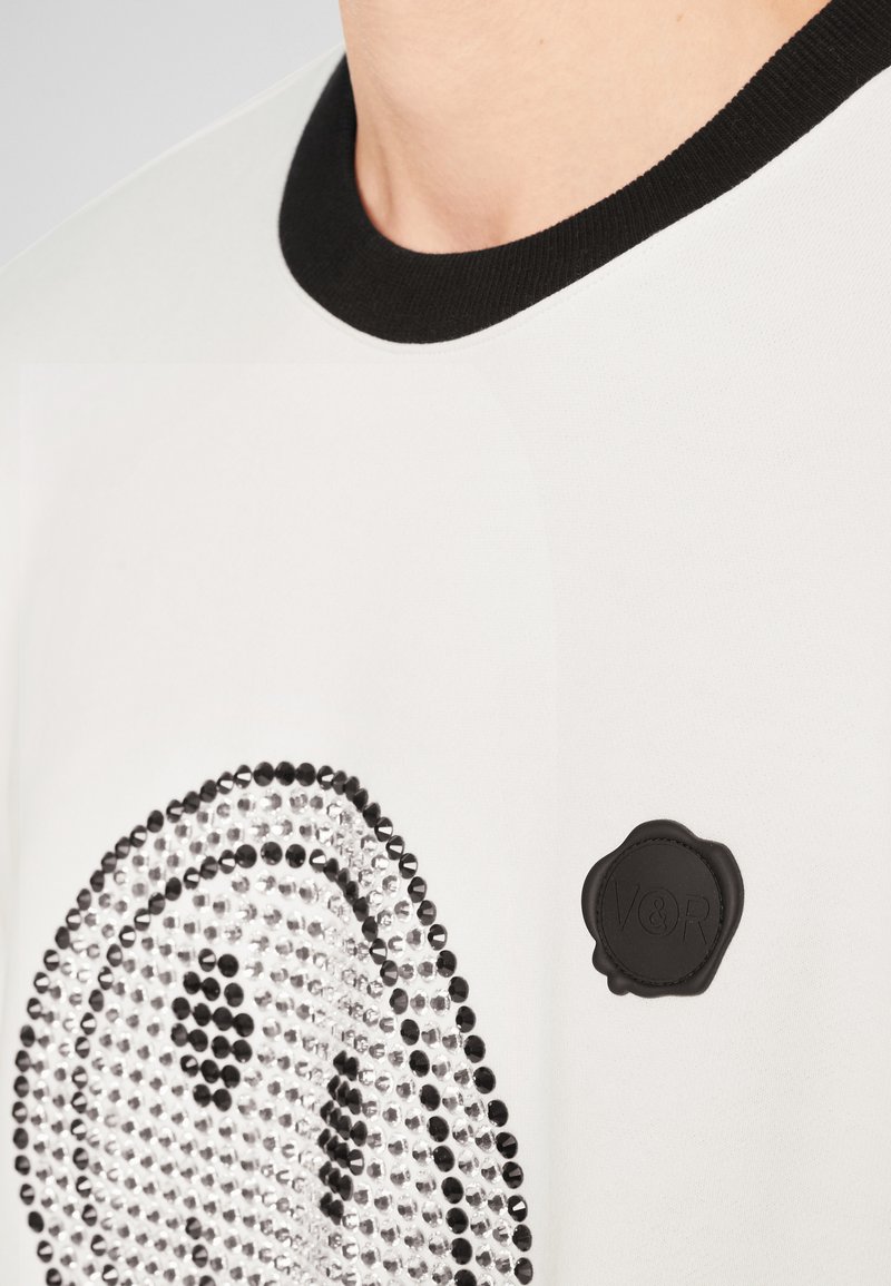 Herren Bekleidung | Viktor&Rolf RHINESTONE SWEATER Sweatshirt white/weiß - VK21492 Herren Bekleidung | Viktor&Rolf RHINESTONE SWEATER Sweatshirt white/weiß - VK21492