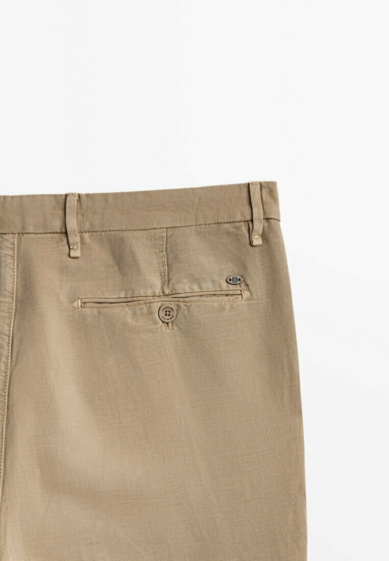 Herren Chinos | Massimo Dutti IM REGULAR-FIT Chino beige - IG47822 Herren Chinos | Massimo Dutti IM REGULAR-FIT Chino beige - IG47822