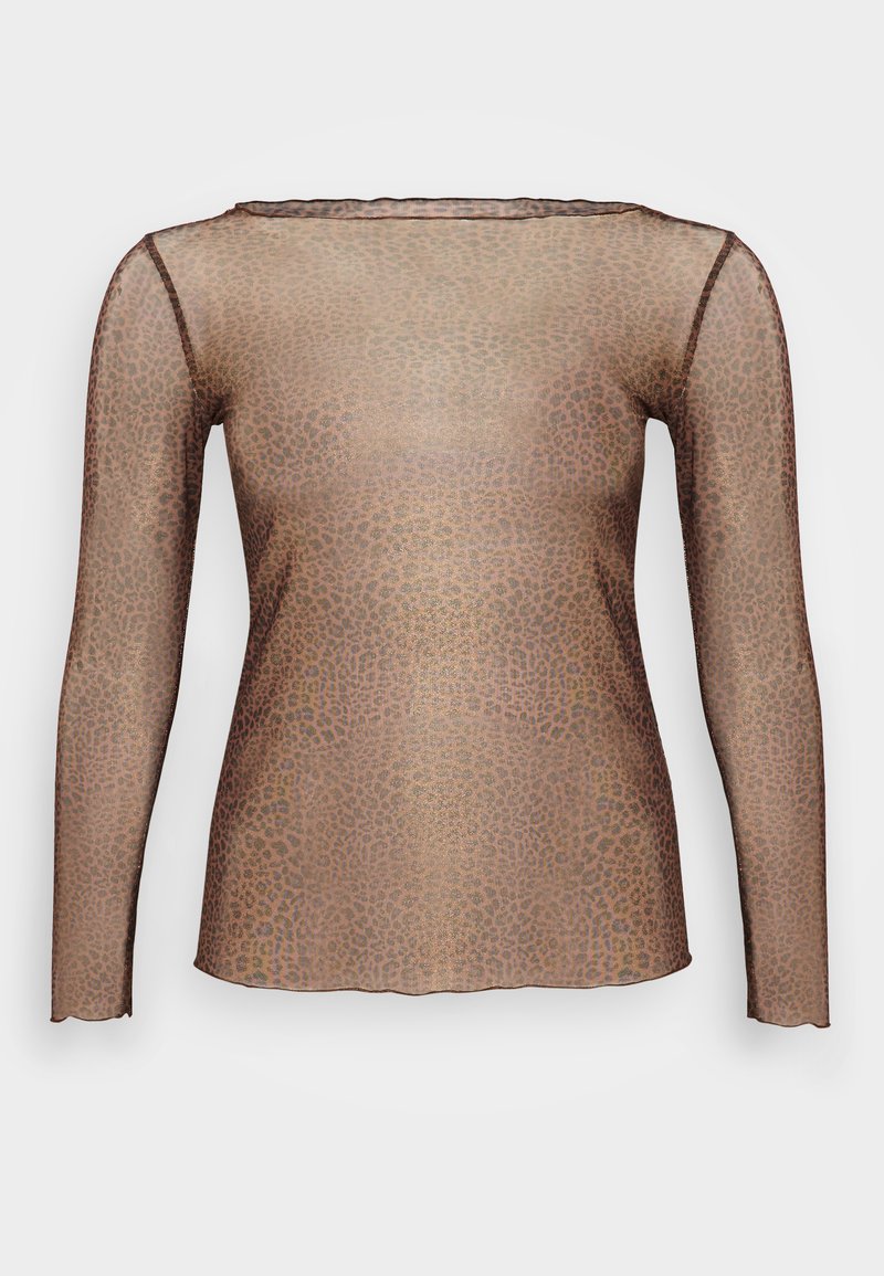 ONLY Carmakoma Longsleeve donkerbruin