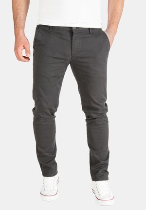 DERRICK - Chinos - licorice grey