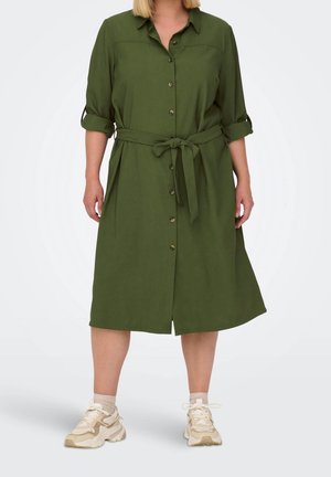 Skjortklänning - khaki