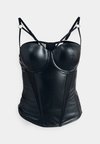 CORSAGE - Corpetto - black