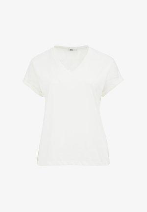 WE Fashion, CURVE - Základné tričko - white