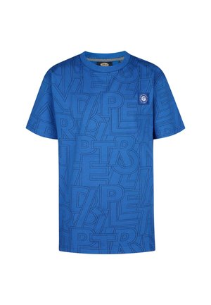 ALL-OVER PRINT HIBISCUSBREEZE - T-shirt med print - imperial blue