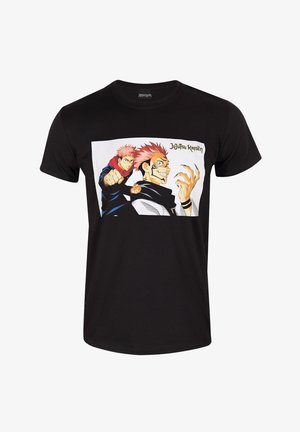 Henry Tiger JUJUTSU KAISEN CLAW - Triko s potiskem - black