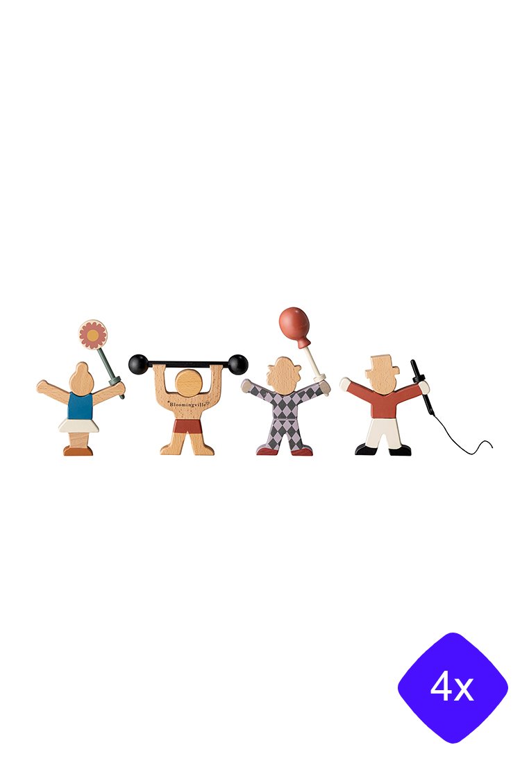 Bloomingville Houten speelgoed rood