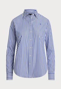 JAMELKO LONG SLEEVE BUTTON FRONT - Hemdbluse - lapis blue/white