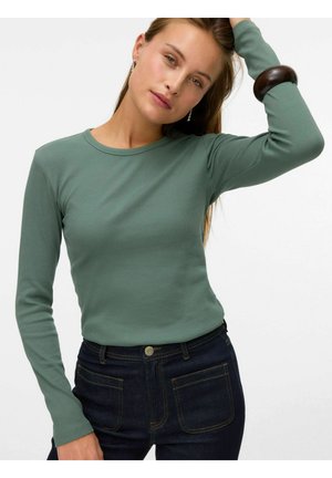 LS GA JRS NOOS - Langærmet T-shirt - laurel wreath