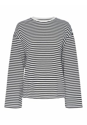 Pieces PCSADIE - Pikkade varrukatega topp - cloud dancer