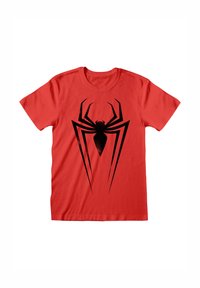 MARVEL COMICS SPIDER-MAN SYMBOL - T-shirts print - red