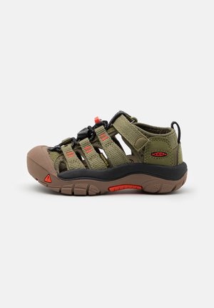 NEWPORT H2 UNISEX - Sandalias de senderismo - olive drab/orange
