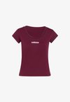 Q1 HYG TEE - T-Shirt basic - maroon