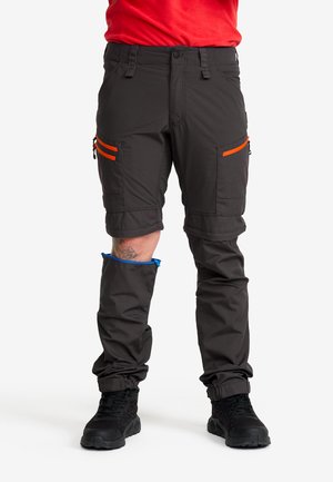 PRO ZIP-OFF - Tygbyxor - grey orange