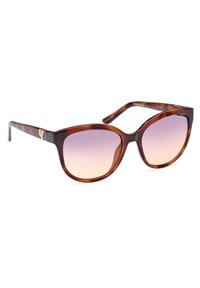 Guess GU7877 RUNDE FORM - Aurinkolasit - havanna blonde