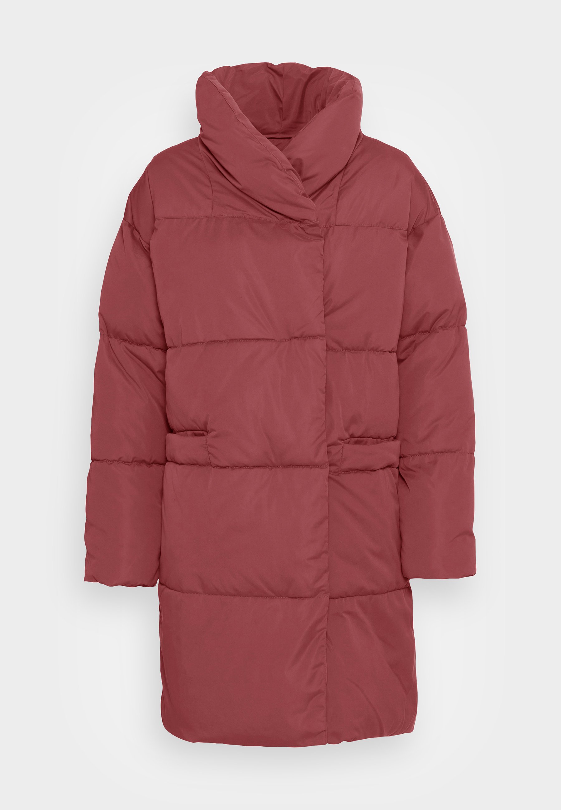 Monki Winter coat - red - Zalando.co.uk