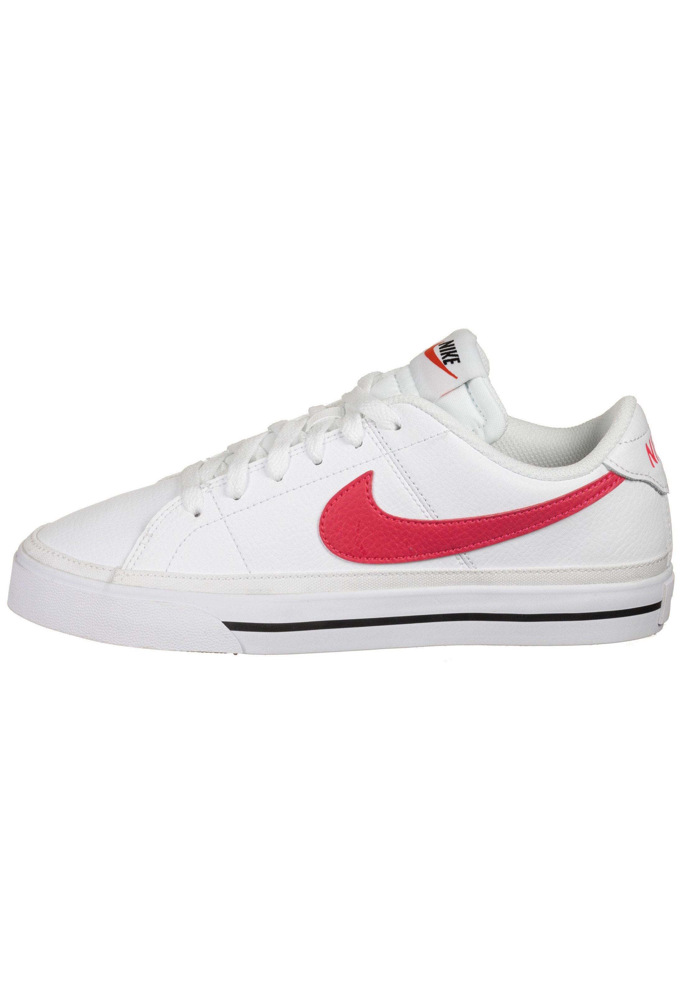 Nike Sportswear Zapatillas - white / siren red / black/blanco - Zalando.es